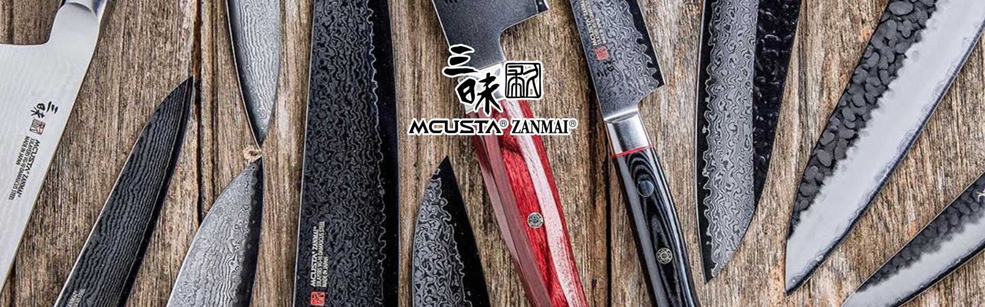 MCUSTA Zanmai japán damaszk szakácskések