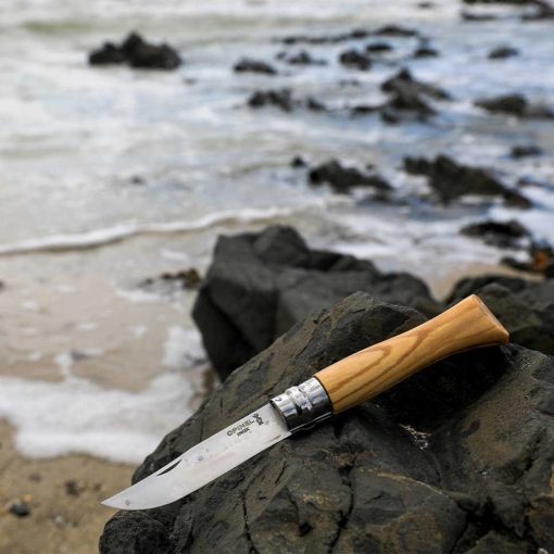 OPINEL Tradition Luxe No.08 (S) zsebkés, oliva