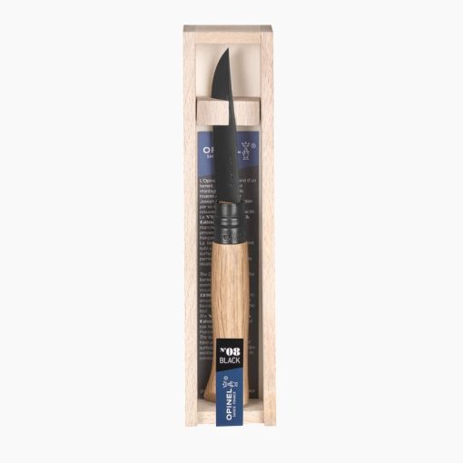 OPINEL Tradition Luxe Black Oak Edition No.08 (S) zsebkés, tölgy