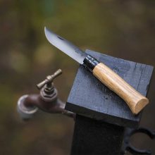 OPINEL Tradition Luxe Black Oak Edition No.08 (S) zsebkés, tölgy
