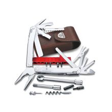 VICTORINOX SwissTool  Spirit X Plus Ratchet multiszerszám, bőrtokkal