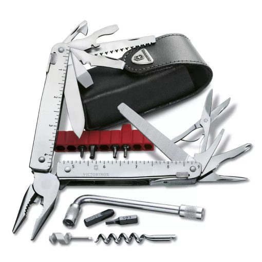 VICTORINOX SwissTool X Plus multiszerszám, bőrtokkal