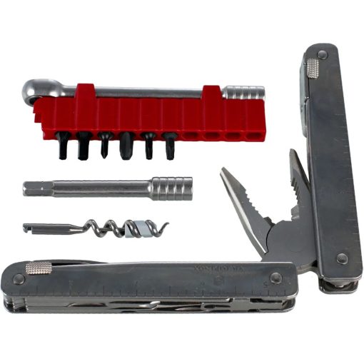 VICTORINOX SwissTool X Plus Ratchet multiszerszám, bőrtokkal