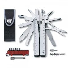 VICTORINOX SwissTool X Plus Ratchet multiszerszám, gyöngyvászon tokkal