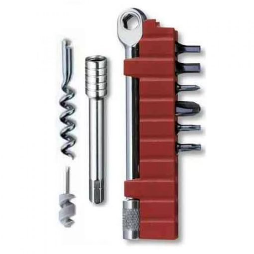 VICTORINOX SwissTool X Plus Ratchet multiszerszám, gyöngyvászon tokkal