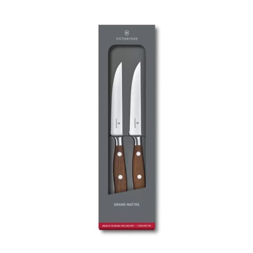 Victorinox Grand Maître Wood steakkés készlet – 2 db, 12 cm