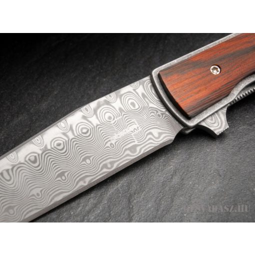 Böker Plus Urban Trapper Cocobolo Damascus zsebkés