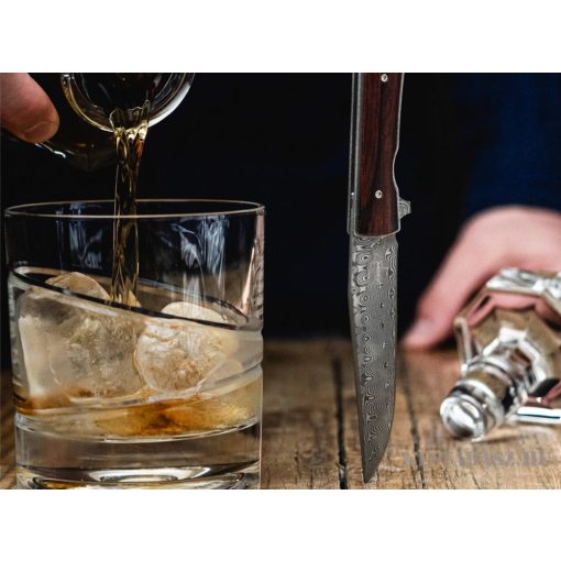 Böker Plus Urban Trapper Cocobolo Damascus zsebkés