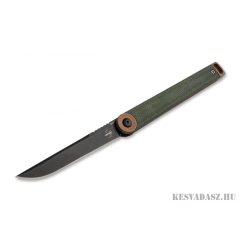 Böker Plus Kaizen Green Canvas Micarta zsebkés