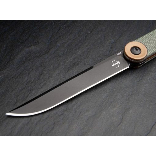 Böker Plus Kaizen Green Canvas Micarta zsebkés