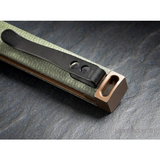 Böker Plus Kaizen Green Canvas Micarta zsebkés