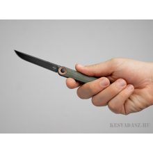Böker Plus Kaizen Green Canvas Micarta zsebkés