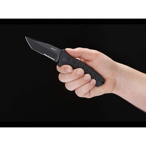Böker Plus Strike Tanto All Black zsebkés