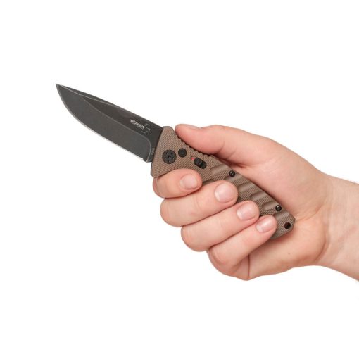 Böker Plus Strike Droppoint Coyote zsebkés