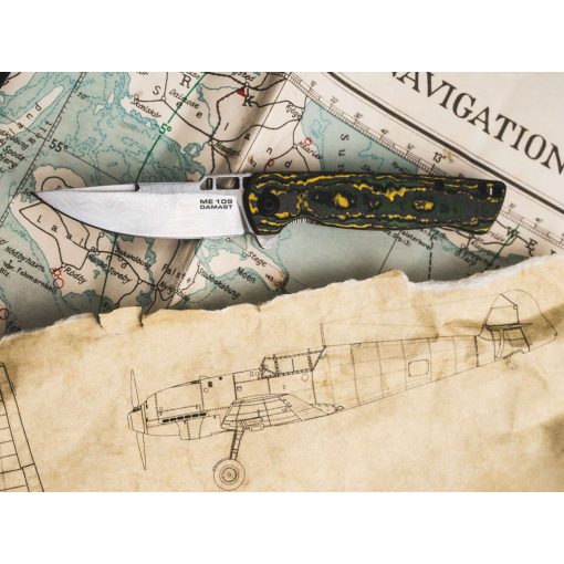 Böker Plus ME 109 Damast zsebkés