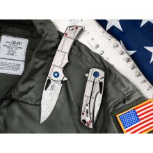 Böker Plus P-51 Damast zsebkés