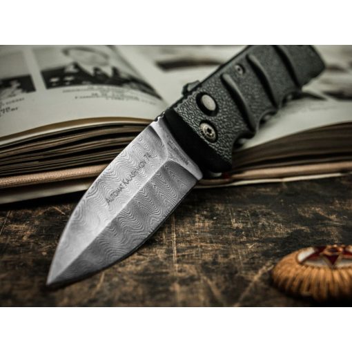 Böker Plus KALS-74 Spearpoint Damascus zsebkés