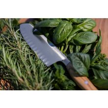 Wüsthof Amici Santoku 17 cm bordázott kés