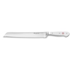   Wüsthof Classic White kenyérvágó kés 23 cm – duplafogazott (4152/0-23)