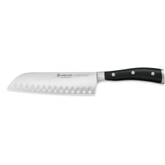 Wüsthof Classic Ikon Santoku 17 cm bordázott kés (4176)