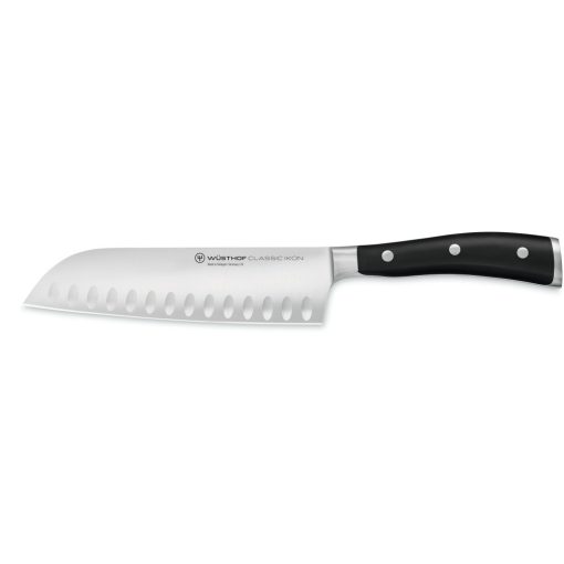 Wüsthof Classic Ikon Santoku 17 cm bordázott kés (4176)