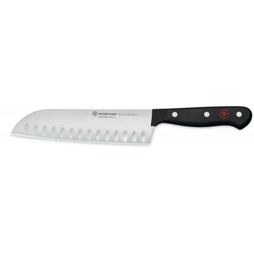 Wüsthof Gourmet Santoku 17 cm bordázott kés (4188)