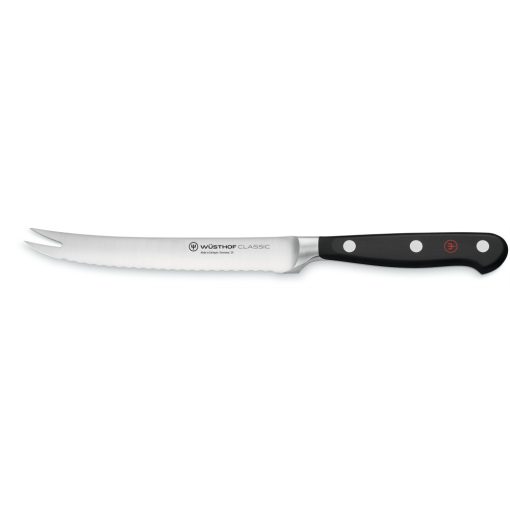 Wüsthof Classic paradicsomkés 14 cm – villás, díszdobozos (4109D)