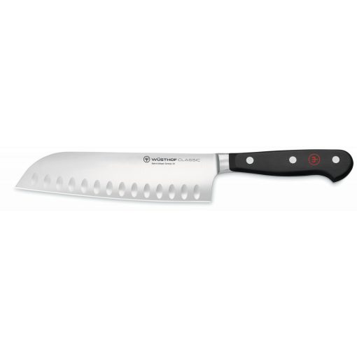Wüsthof Classic Santoku 17 cm bordázott kés (4183D, dobozos)