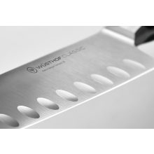 Wüsthof Classic Santoku 17 cm bordázott kés (4183D, dobozos)