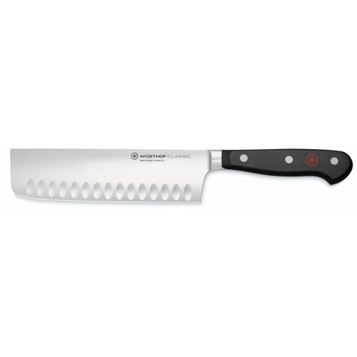 Wüsthof Classic Ikon Nakiri 17 cm – bordázott, díszdobozos (4187D)