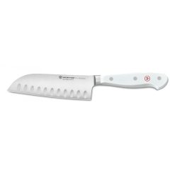   Wüsthof Classic White Santoku 14 cm bordázott kés (4182/0D, díszdobozban)