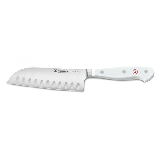 Wüsthof Classic White Santoku 14 cm bordázott kés (4182/0D, díszdobozban)