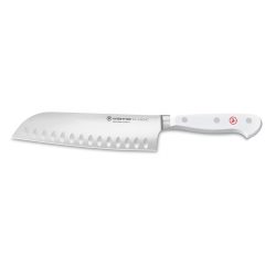   Wüsthof Classic White Santoku 17 cm bordázott kés (4183/0D, díszdobozos)