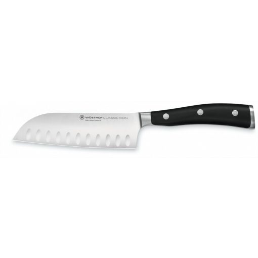 Wüsthof Classic Ikon Santoku 14 cm bordázott kés (4172D, dobozos)