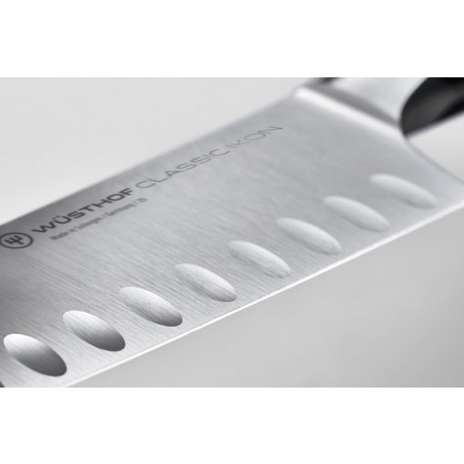 Wüsthof Classic Ikon Santoku 14 cm bordázott kés (4172D, dobozos)