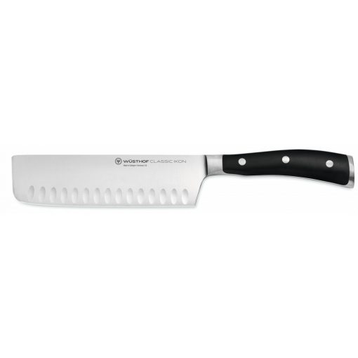 Wüsthof Classic Ikon Nakiri 17 cm – bordázott, díszdobozos (4187D)