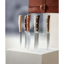Wüsthof Ikon steak késkészlet 6 részes – bőrtokban