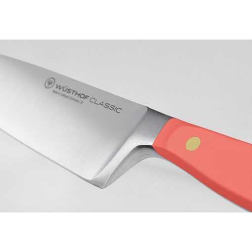 Wüsthof Classic Colour szakácskés 20 cm – Coral Peach