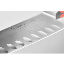 Wüsthof Classic Colour Santoku 17 cm – bordázott, Coral Peach