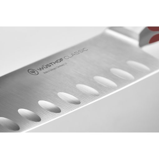Wüsthof Classic Colour Santoku 17 cm bordázott kés – Tasty Sumac