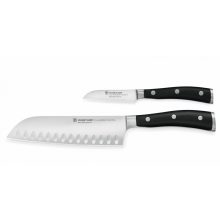 Wüsthof Classic Ikon 2 részes késkészlet – Santoku és zöldségeskés (9276)