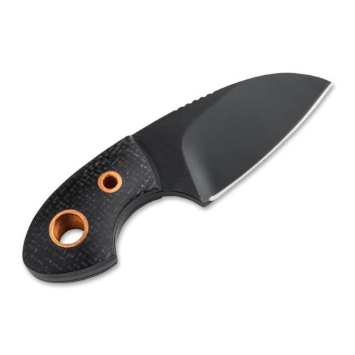 Böker Plus Gnome all Black Copper fixpengés kés