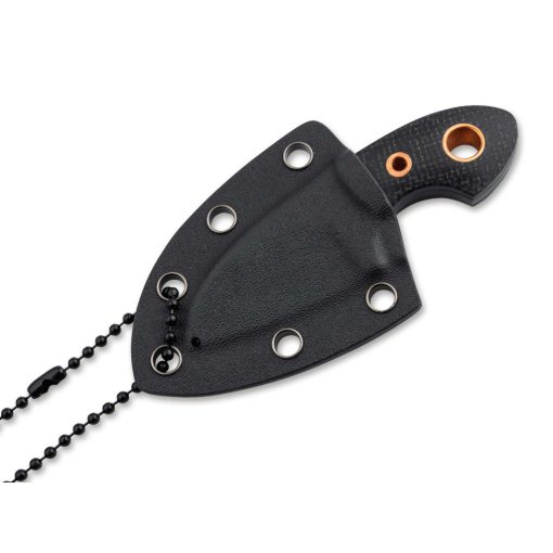 Böker Plus Gnome all Black Copper fixpengés kés