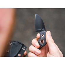 Böker Plus Gnome all Black Copper fixpengés kés