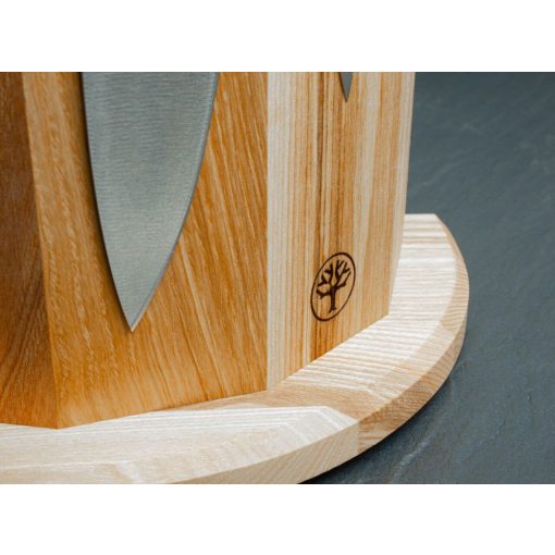 BÖKER mágneses késtartó blokk - barna