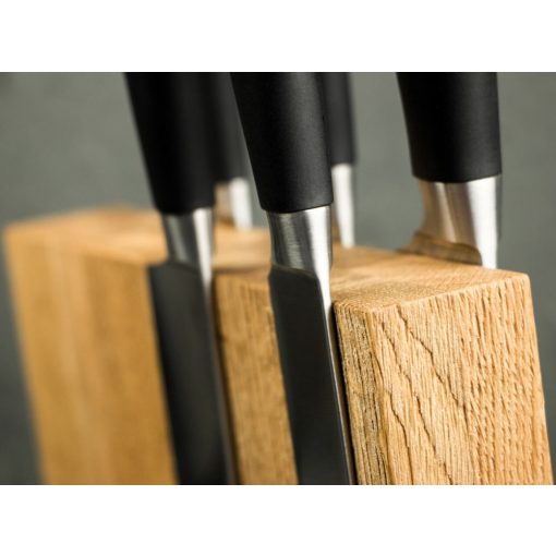 BÖKER Style Eiche mágneses késtartó blokk - diófa