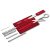 VICTORINOX Swiss Card Classic manikűr készlet, piros
