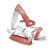   VICTORINOX Swiss Army Pioneer X, alox, Limited Edition 2025, Stone Red