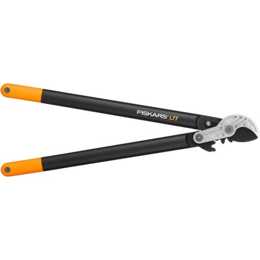 FISKARS PowerGear műanyag fogaskerekes ágvágó, rávágó pengével (L) L77