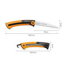 FISKARS Xtract kerti fűrész SW73